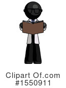 Black Design Mascot Clipart #1550911 by Leo Blanchette