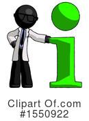 Black Design Mascot Clipart #1550922 by Leo Blanchette