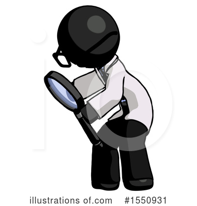 Royalty-Free (RF) Black Design Mascot Clipart Illustration by Leo Blanchette - Stock Sample #1550931