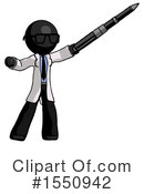 Black Design Mascot Clipart #1550942 by Leo Blanchette
