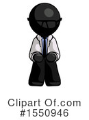 Black Design Mascot Clipart #1550946 by Leo Blanchette