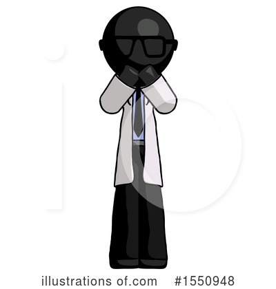 Royalty-Free (RF) Black Design Mascot Clipart Illustration by Leo Blanchette - Stock Sample #1550948