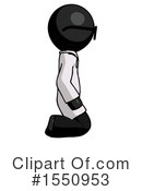 Black Design Mascot Clipart #1550953 by Leo Blanchette