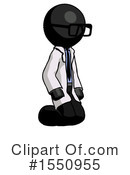 Black Design Mascot Clipart #1550955 by Leo Blanchette