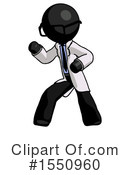 Black Design Mascot Clipart #1550960 by Leo Blanchette