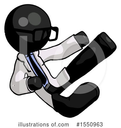 Royalty-Free (RF) Black Design Mascot Clipart Illustration by Leo Blanchette - Stock Sample #1550963