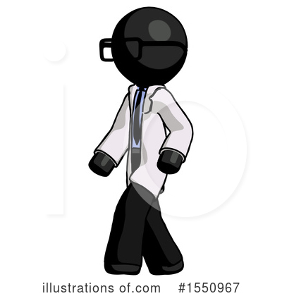 Royalty-Free (RF) Black Design Mascot Clipart Illustration by Leo Blanchette - Stock Sample #1550967