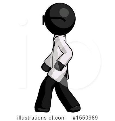 Royalty-Free (RF) Black Design Mascot Clipart Illustration by Leo Blanchette - Stock Sample #1550969