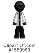 Black Design Mascot Clipart #1550980 by Leo Blanchette