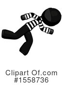 Black Design Mascot Clipart #1558736 by Leo Blanchette