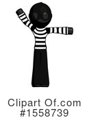 Black Design Mascot Clipart #1558739 by Leo Blanchette