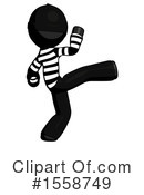 Black Design Mascot Clipart #1558749 by Leo Blanchette