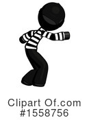 Black Design Mascot Clipart #1558756 by Leo Blanchette