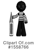 Black Design Mascot Clipart #1558766 by Leo Blanchette