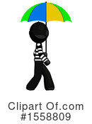 Black Design Mascot Clipart #1558809 by Leo Blanchette