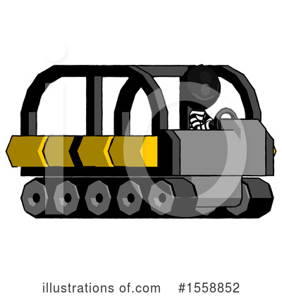 Royalty-Free (RF) Black Design Mascot Clipart Illustration by Leo Blanchette - Stock Sample #1558852