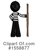 Black Design Mascot Clipart #1558877 by Leo Blanchette