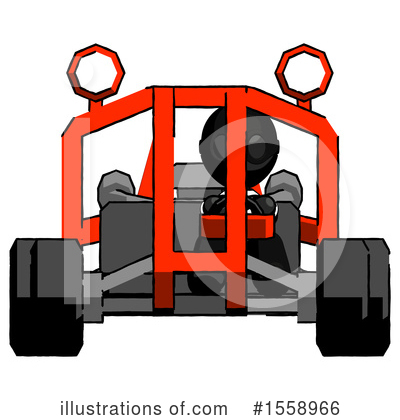 Royalty-Free (RF) Black Design Mascot Clipart Illustration by Leo Blanchette - Stock Sample #1558966