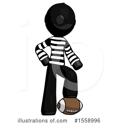 Royalty-Free (RF) Black Design Mascot Clipart Illustration by Leo Blanchette - Stock Sample #1558996