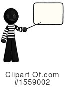 Black Design Mascot Clipart #1559002 by Leo Blanchette