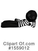Black Design Mascot Clipart #1559012 by Leo Blanchette