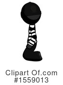 Black Design Mascot Clipart #1559013 by Leo Blanchette