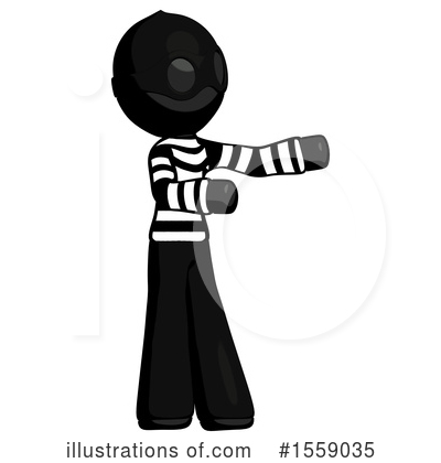 Royalty-Free (RF) Black Design Mascot Clipart Illustration by Leo Blanchette - Stock Sample #1559035