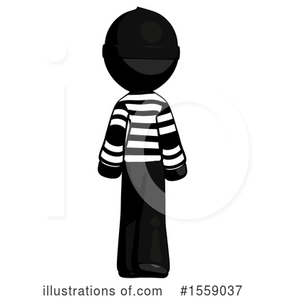 Royalty-Free (RF) Black Design Mascot Clipart Illustration by Leo Blanchette - Stock Sample #1559037