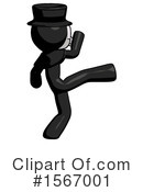 Black Design Mascot Clipart #1567001 by Leo Blanchette