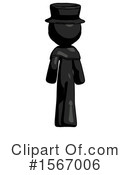 Black Design Mascot Clipart #1567006 by Leo Blanchette