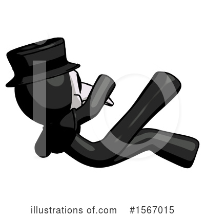 Royalty-Free (RF) Black Design Mascot Clipart Illustration by Leo Blanchette - Stock Sample #1567015