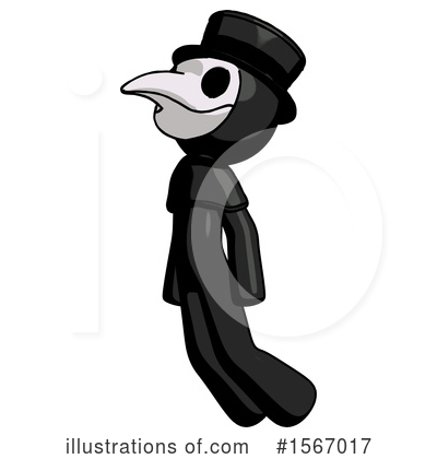 Royalty-Free (RF) Black Design Mascot Clipart Illustration by Leo Blanchette - Stock Sample #1567017