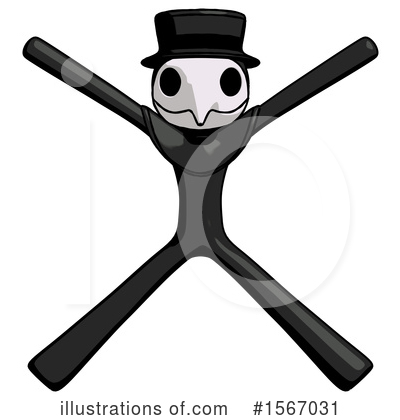 Royalty-Free (RF) Black Design Mascot Clipart Illustration by Leo Blanchette - Stock Sample #1567031