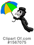 Black Design Mascot Clipart #1567075 by Leo Blanchette