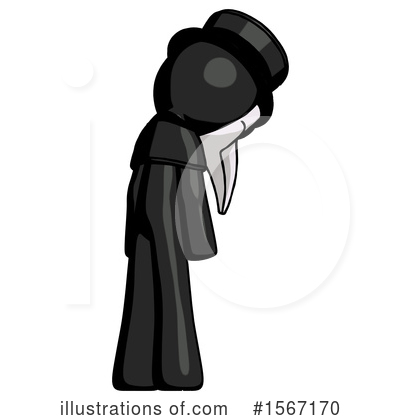 Royalty-Free (RF) Black Design Mascot Clipart Illustration by Leo Blanchette - Stock Sample #1567170