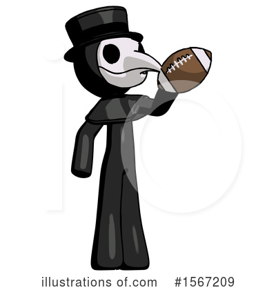 Royalty-Free (RF) Black Design Mascot Clipart Illustration by Leo Blanchette - Stock Sample #1567209