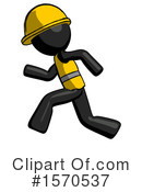 Black Design Mascot Clipart #1570537 by Leo Blanchette