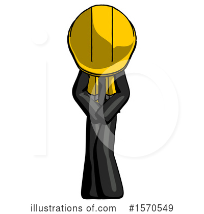 Royalty-Free (RF) Black Design Mascot Clipart Illustration by Leo Blanchette - Stock Sample #1570549