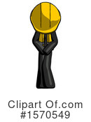 Black Design Mascot Clipart #1570549 by Leo Blanchette