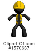 Black Design Mascot Clipart #1570637 by Leo Blanchette