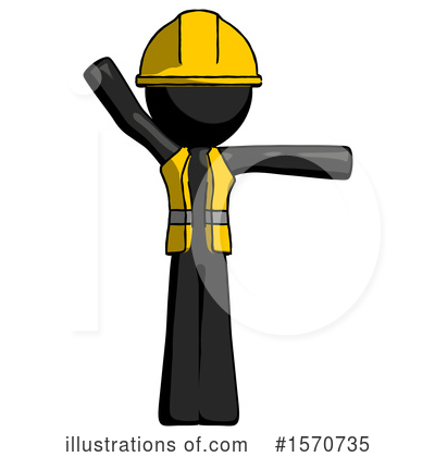 Royalty-Free (RF) Black Design Mascot Clipart Illustration by Leo Blanchette - Stock Sample #1570735