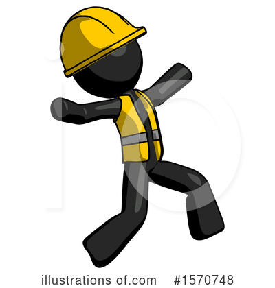 Royalty-Free (RF) Black Design Mascot Clipart Illustration by Leo Blanchette - Stock Sample #1570748