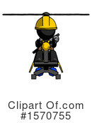Black Design Mascot Clipart #1570755 by Leo Blanchette