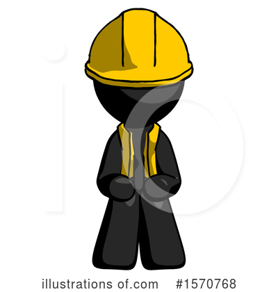 Royalty-Free (RF) Black Design Mascot Clipart Illustration by Leo Blanchette - Stock Sample #1570768