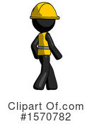 Black Design Mascot Clipart #1570782 by Leo Blanchette