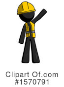 Black Design Mascot Clipart #1570791 by Leo Blanchette