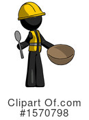 Black Design Mascot Clipart #1570798 by Leo Blanchette