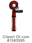 Black Design Mascot Clipart #1583595 by Leo Blanchette