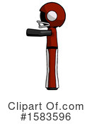 Black Design Mascot Clipart #1583596 by Leo Blanchette