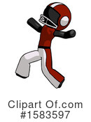 Black Design Mascot Clipart #1583597 by Leo Blanchette